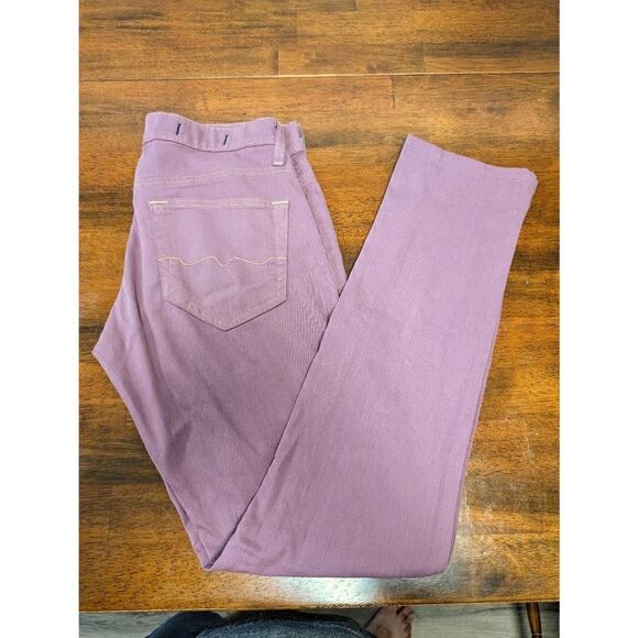 Red Engine Vintage Cayenne Low Rise Skinny Lavender Stretch Demin Women's Size 2 - Picture 2 of 12